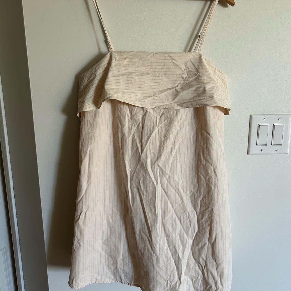 H&M Cream Strappy Dress